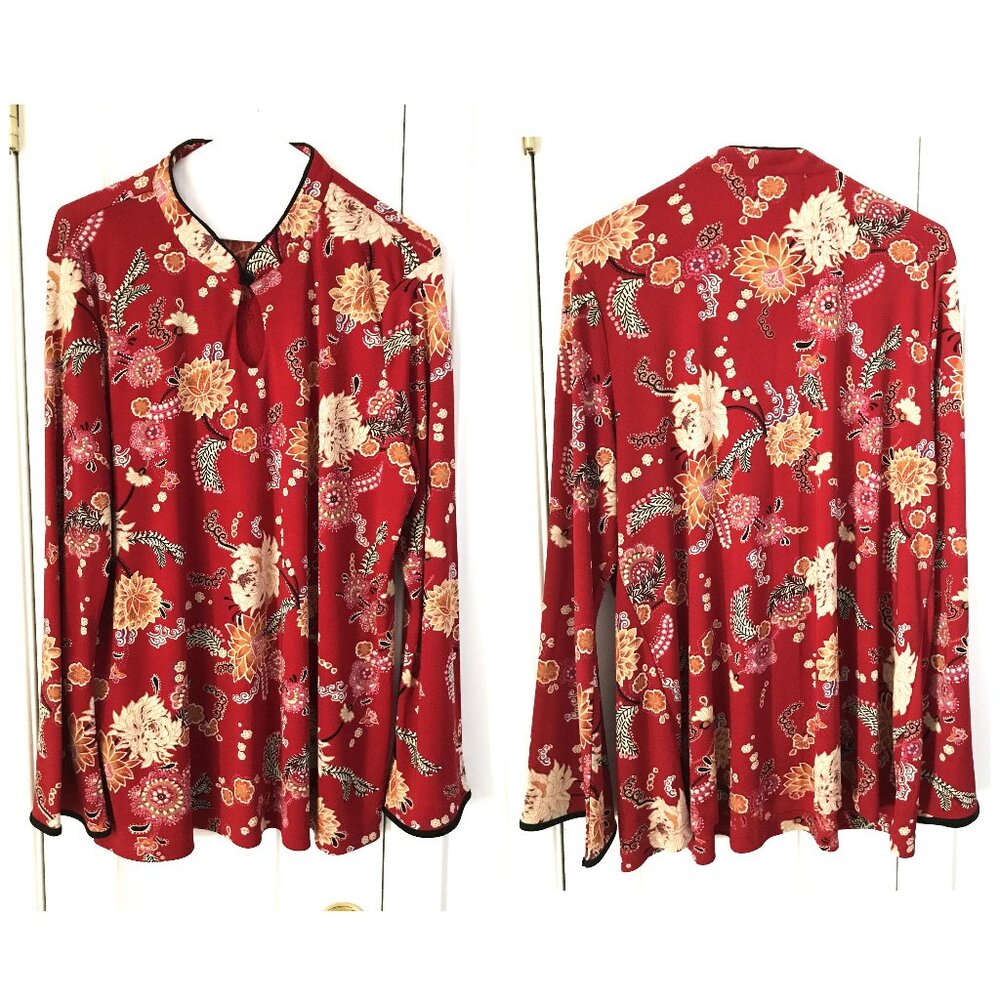 ✨Host Pick✨Tomorrow's Mother Tunic Long Sleeve Mock Neck Size XL